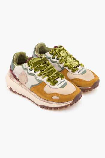 Sneaker Chacrona Metta Premium in pelle e camoscio - 2