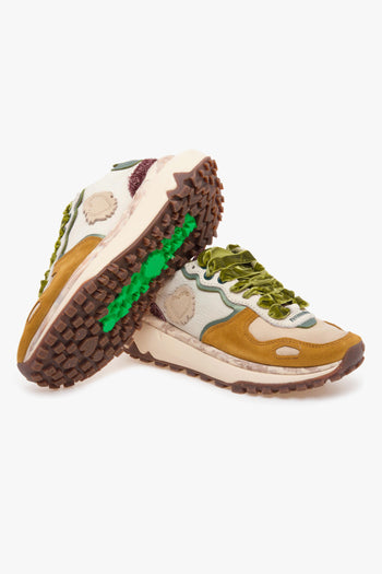 Sneaker Chacrona Metta Premium in pelle e camoscio - 4