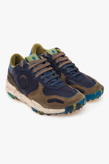 Sneaker Chacrona Pull-Up in pelle e camoscio - 2