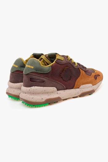 Sneaker Chacrona Pull-Up in pelle e camoscio - 3