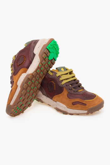 Sneaker Chacrona Pull-Up in pelle e camoscio - 4