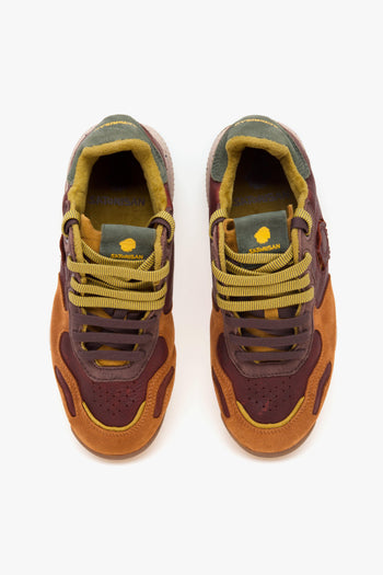 Sneaker Chacrona Pull-Up in pelle e camoscio - 5