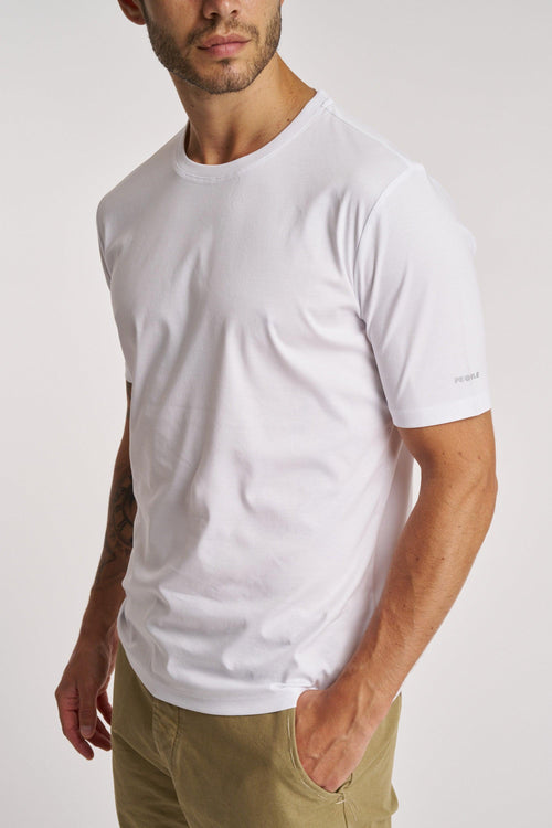 T-shirt girocollo in cotone - 2