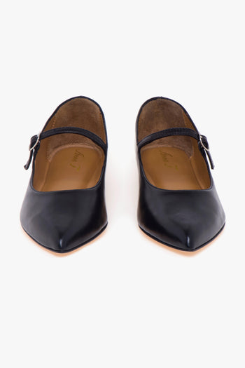 Ballerina . in nappa con cinturino sul collo del piede - 5