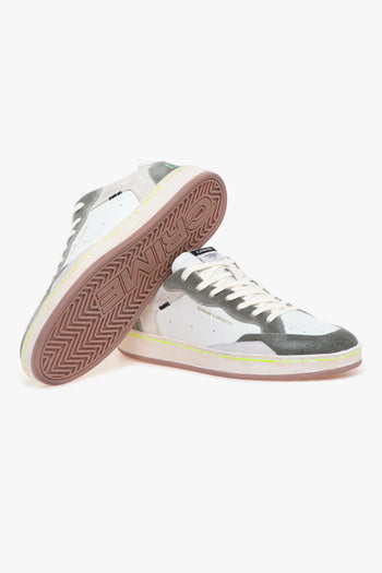 Sneaker "Chelsea" in pelle e canvas - 4