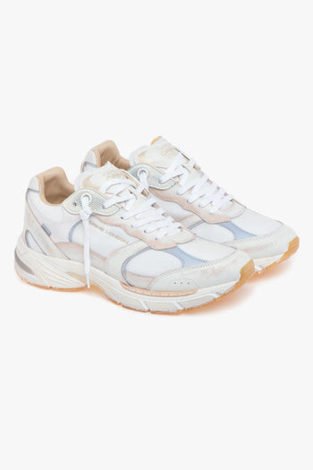 Sneaker "Fugitive" in pelle vintage e tessuto - 2