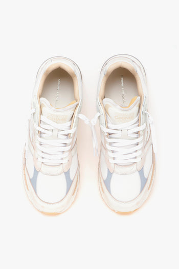 Sneaker "Fugitive" in pelle vintage e tessuto - 5