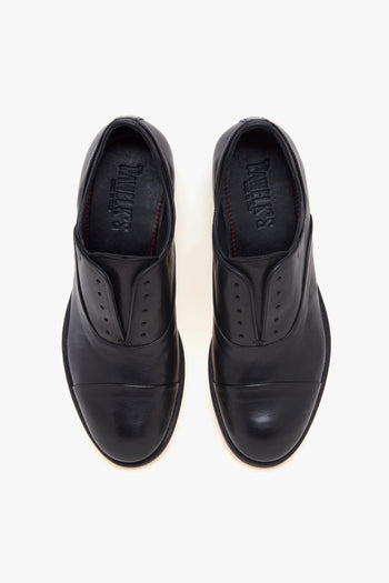 Stringata senza lacci in pelle - 5