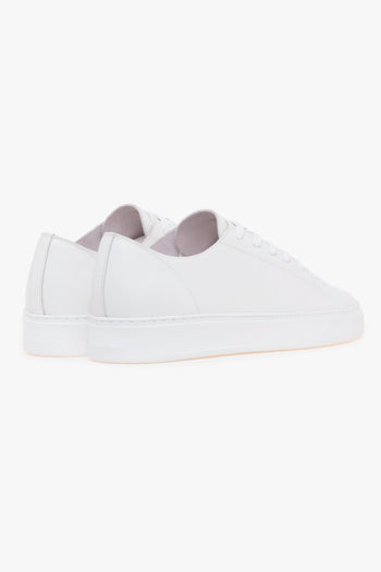 Sneaker in pelle con taglio vivo - 3