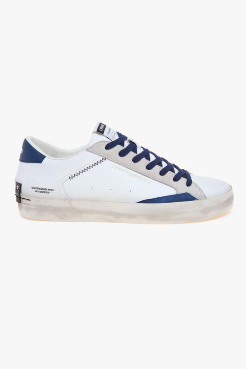 Sneaker Distresses in pelle e camoscio