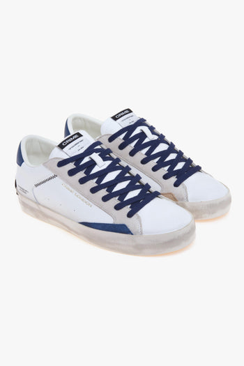 Sneaker Distresses in pelle e camoscio - 2