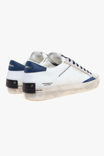 Sneaker Distresses in pelle e camoscio - 3