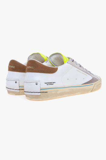 Sneaker Distressed 2.0 in pelle e camoscio - 3