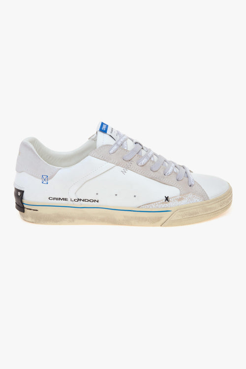 Sneaker Deconstructed in pelle e camoscio
