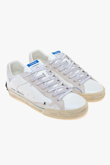 Sneaker Deconstructed in pelle e camoscio - 2