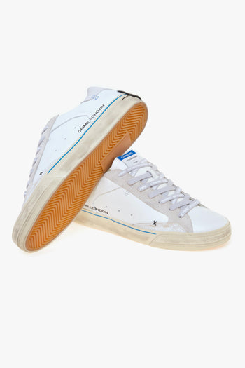 Sneaker Deconstructed in pelle e camoscio - 4