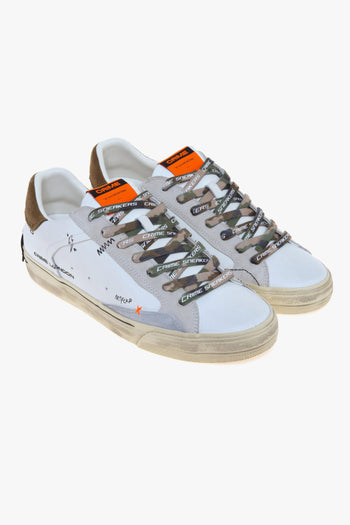 Sneaker Deconstructed in pelle e camoscio - 2