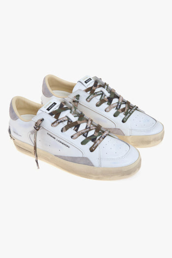 Sneaker SK8 Deluxe in pelle con lacci camu - 2