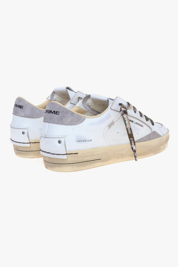 Sneaker SK8 Deluxe in pelle con lacci camu - 3