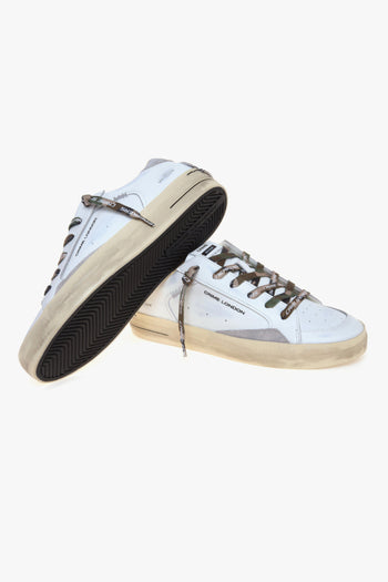 Sneaker SK8 Deluxe in pelle con lacci camu - 4