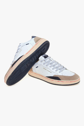 Sneaker Chelasea in pelle e camoscio - 4