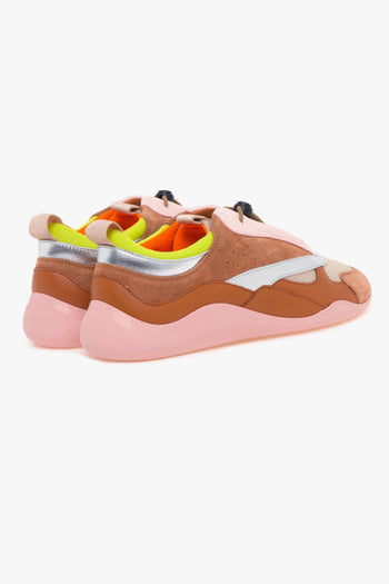 Sneaker Vic Matiè in pelle e tessuto tecnico - 3