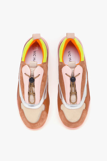 Sneaker Vic Matiè in pelle e tessuto tecnico - 5