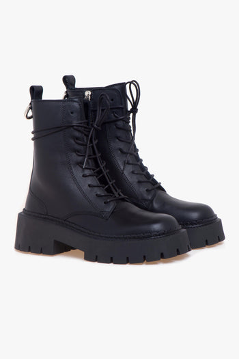 Anfibio Vic Matiè in pelle con fondo carrarmato - 2