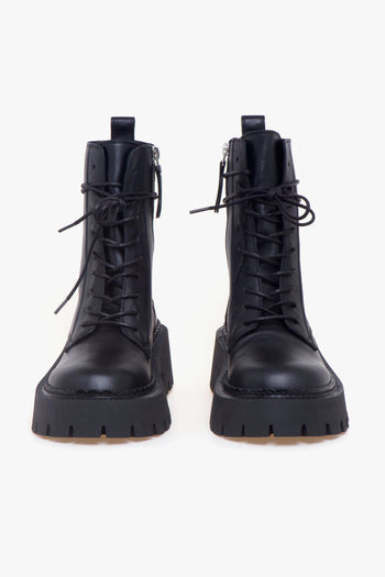 Anfibio Vic Matiè in pelle con fondo carrarmato - 5