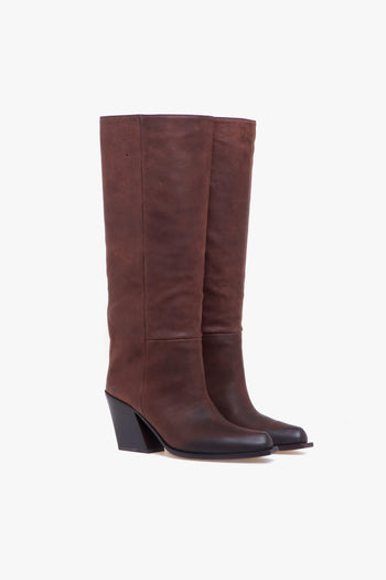 Stivale texano Vic Matiè in pelle ingrassata con tacco 80 mm - 2