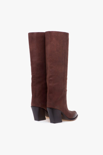 Stivale texano Vic Matiè in pelle ingrassata con tacco 80 mm - 3