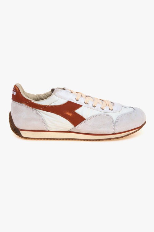Sneaker Equipe Vela in camoscio e tessuto stone washed