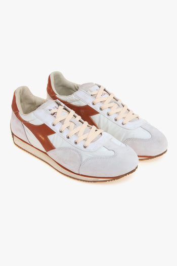 Sneaker Equipe Vela in camoscio e tessuto stone washed - 2