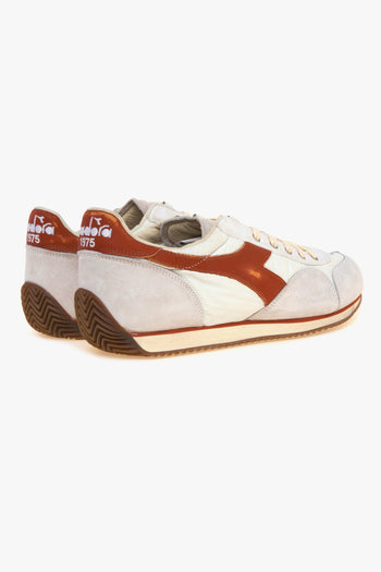 Sneaker Equipe Vela in camoscio e tessuto stone washed - 3