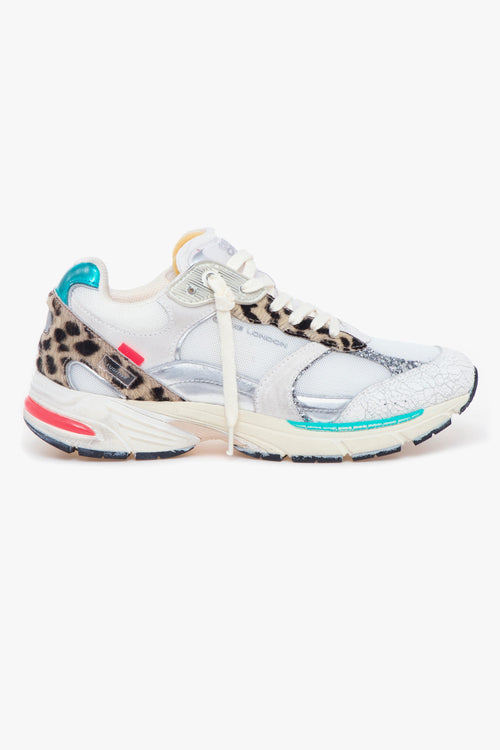 Sneaker Fugitive in tessuto e camoscio