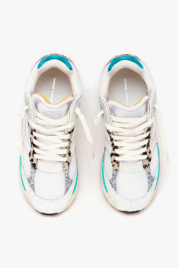 Sneaker Fugitive in tessuto e camoscio - 5