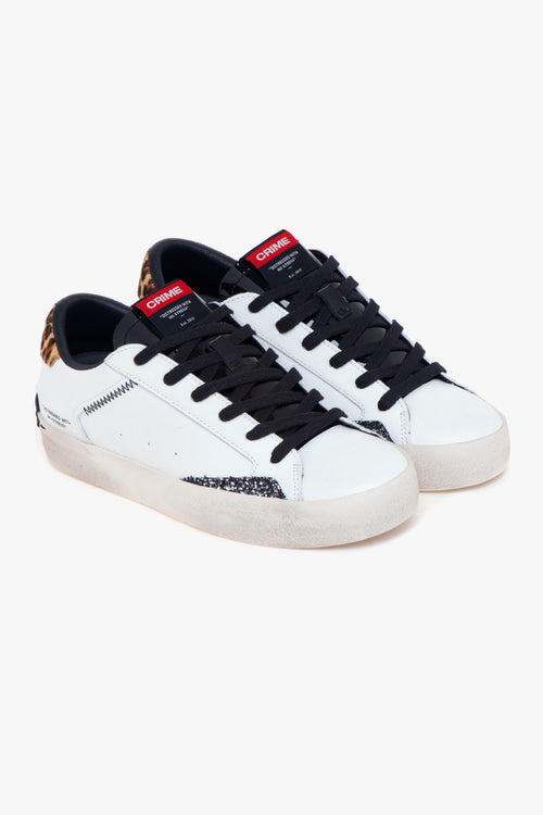 Sneaker "Distressed" in pelle - 2