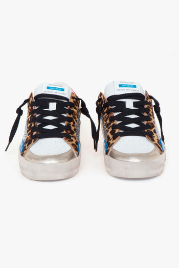 Sneaker "Skate Deluxe" in pelle e glitter - 5