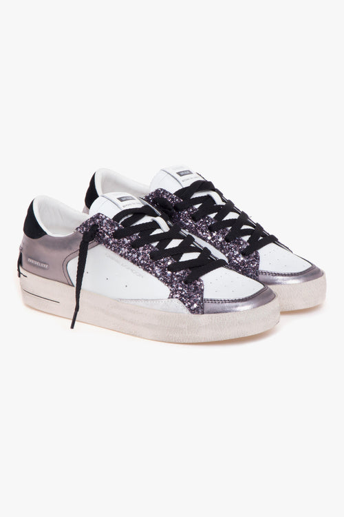 Sneaker "Skate Deluxe" in pelle e glitter - 2