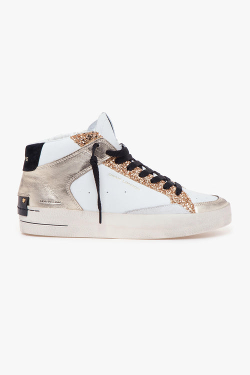 Sneaker Skate Deluxe Mid in pelle