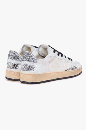 Sneaker "Chelsea" in pelle e glitter - 3