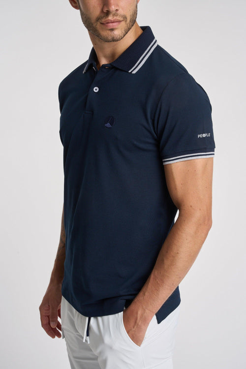 Polo in piquet ultra-light stretch - 2