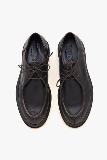 Stringata stile norvegese in pelle effetto vintage - 4