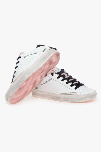 Sneaker Distressed in pelle - 4