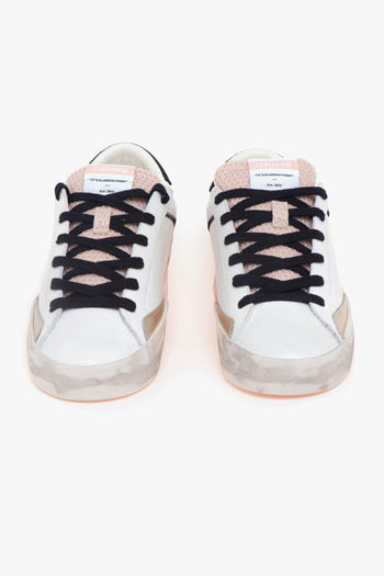 Sneaker Distressed in pelle - 5