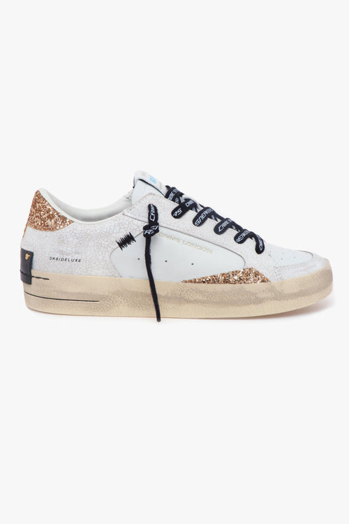 Sneaker Sk8 Deluxe in pelle BIANCO