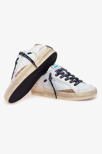 Sneaker Sk8 Deluxe in pelle BIANCO - 4