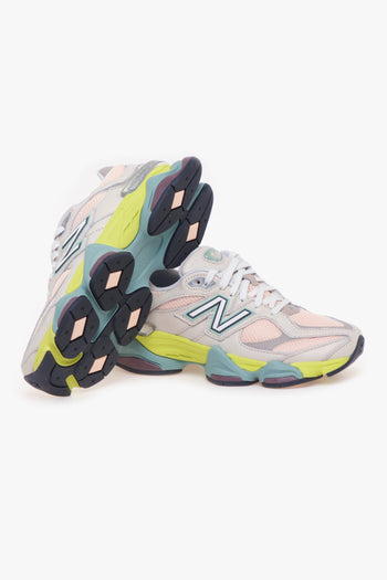 Sneaker 9060 in pelle e tessuto - 4