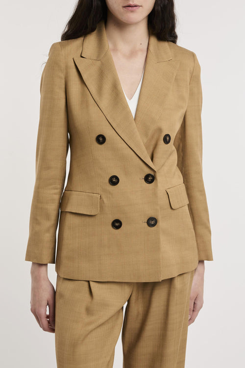 , blazer doppio petto Fiordo in viscosa