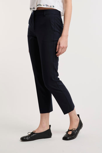 , pantalone Nicosia slim-fit in misto viscosa - 2
